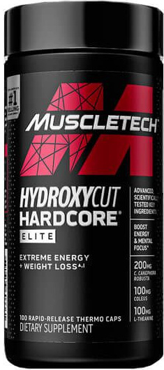 MuscleTech Hydroxycut Hardcore Super Elite, 120 капсул